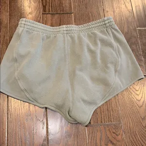 PINK Victoria's Secret Olive Athletic Shorts size medium thumbnail 4