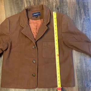 Elegant Brown Blazer Size M thumbnail 10