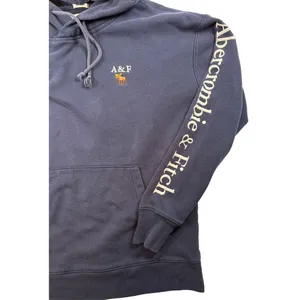 Abercrombie & Fitch Soft Collection Relaxed Fit Embroidered Hoodie | Size Small thumbnail 7