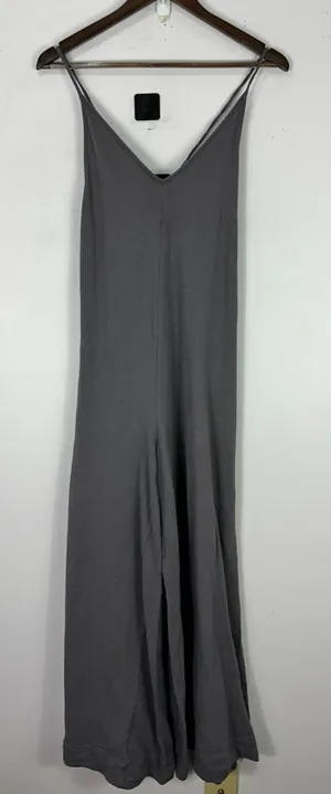 Out From Under Wide‎ Leg Sleeveless Jumpsuit Womens Small Gray Beach Clean Girl thumbnail 1