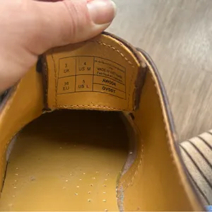 Classic Brown Dr Martens Oxford Shoes thumbnail 6