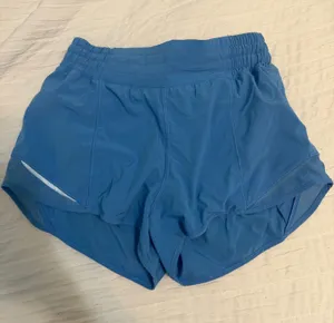 Poolside Blue Lululemon Hotty Hot Shorts 2.5"  thumbnail 1
