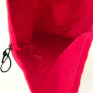 Christian Louboutin Red Drawstring Dust Bag 9"x14" thumbnail 3