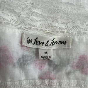 For love and‎ lemons Jolene Embroidered Mini Skirt in White sz M thumbnail 6