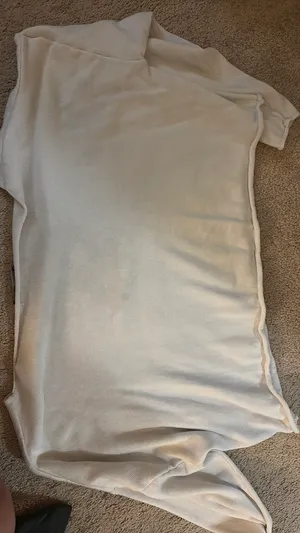 Brandy melville white cropped off the shoulder thumbnail 3