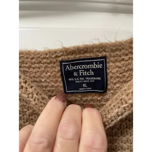 Abercrombie Fitch XL Colorblock Knit Sweater Scoop Neck Long‎ Sleeve Women thumbnail 3