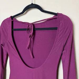 PRINCESS POLLY Low Back Mesh Trumpet Sleeve Mini Dress Size 4 / small thumbnail 8