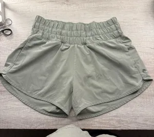Athleta sea foam green shorts thumbnail 1