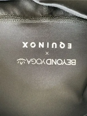 BEYOND Yoga x Equinox Leggings laser cut out hem size Small thumbnail 8