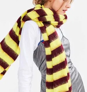 Urban Outfitters Oversized Striped Scarf thumbnail 1