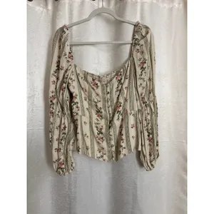 Reformation Cera Top In Heath Size 10‎ thumbnail 3