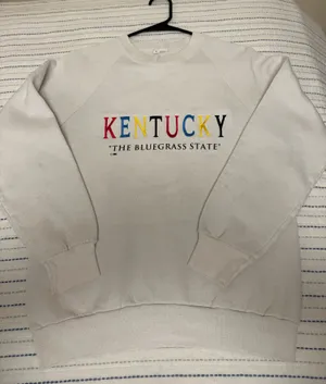 Vintage Sweatshirt White Size M thumbnail 1
