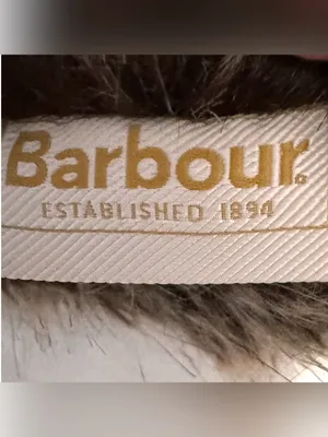 Barbour Women’s Ambush Wax Leather Gloves Brown Faux Fur Cuff Bougie Winter New thumbnail 4