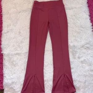LA7 Pink Wide Leg Pants with Smooth Finish Size M thumbnail 3