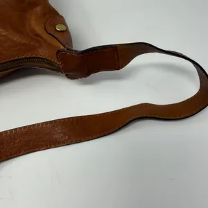 Fossil Long Live Vintage Crossbody Bag Cognac Leather Utility Women Small thumbnail 15