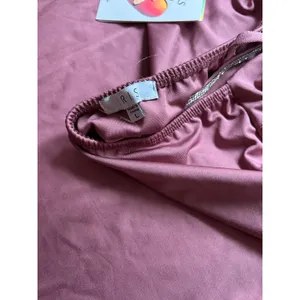 New Womens Iris Strapless Dress w/Diamonds 💎 Straps Mauve Dusty Rose Size Large thumbnail 6