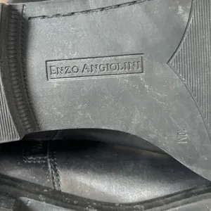 Enzo Angiolini Black Leather Eaellerby‎ Riding Boots Sz 10 Equestrian Preppy thumbnail 8