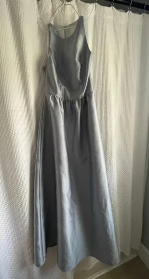 D707 Bridesmaid Dress Platinum thumbnail 2
