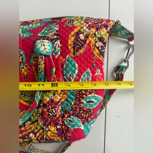 NEW Vera Bradley Hadley Rumba Quilted‎ Satchel Bag Tote Purse NWT thumbnail 10