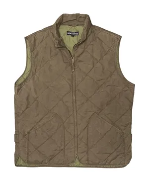 J Crew Mercantile Quilted Vest Olive Green Diamond Stitch Utility Gorp Preppy thumbnail 1