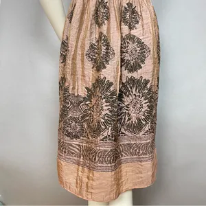 Anthropologie Lapis Convertible Dress Skirt Shirred Smocked Strapless‎ One Size thumbnail 7
