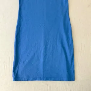 Joules Riva Dress Womens 4 Blue Sleeveless Cotton‎ Shift Mini thumbnail 6