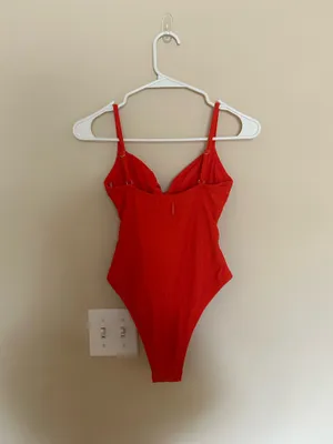 Billabong One-Piece Swimsuit red thumbnail 3
