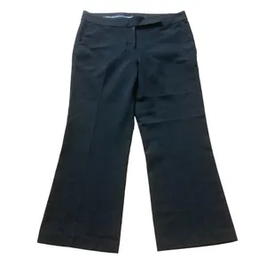 Express black straight leg business casual pants sz 4 academia career business thumbnail 2