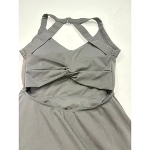 Halara easy peasy athletic black activewear dress, twist back. Size XS. tennis thumbnail 5