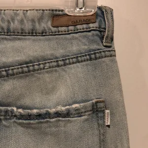 Garage Light Wash Distressed Straight Leg Jeans thumbnail 10
