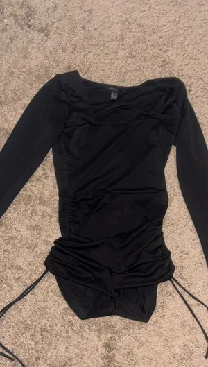 Satin jumpsuit Black thumbnail 2