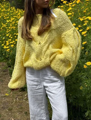 RUMORED NONNA SWEATER BANANA S/M Yellow thumbnail 3