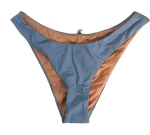 J.Crew‎ High-Leg Bikini Bottom Womens S Blue New Re-imagined BC125 thumbnail 1