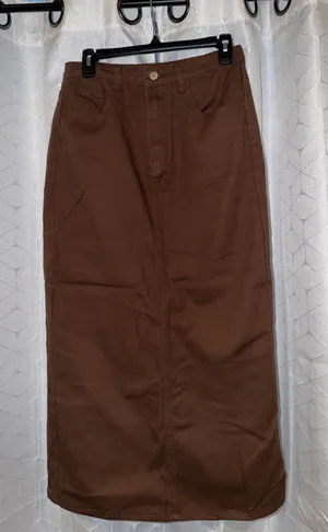 SheIn Brown Mermaid Skirt thumbnail 1