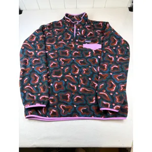 Patagonia Women's Synchilla Snap-T Fleece Pullover Soft Spirea Size XL NWOT thumbnail 2