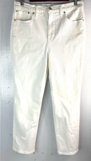 Madewell 29 The Perfect Vintage Jean in White thumbnail 1