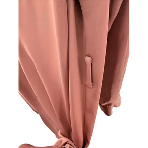 L'Academie Revolve Maxi Shirt Dress M Dusty Mauve Utility No Belt Minimalist thumbnail 7