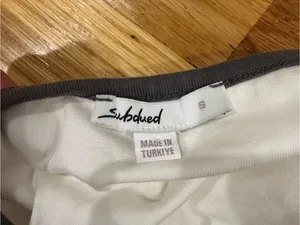 Subdued white halter top S thumbnail 4