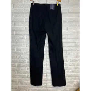 Gap High Rise Slim Boot Pants Women 10 Tall Black NWT Stretch Workwear thumbnail 7