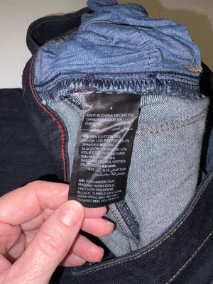 White House Black Market jeans The Slim style straight leg slim fit Size 4 thumbnail 8