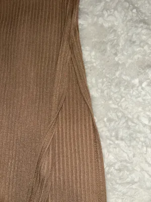 SheIn Brown Knit Halter Top Dress thumbnail 13