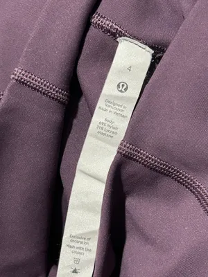 Lululemon Purple Wunder Under Leggings thumbnail 3