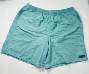 Men’s Patagonia Baggies Long 7” Fresh Teal Shorts Size L thumbnail 1