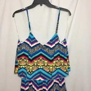 Magic Colorful Jumpsuit Sz M Gently Used thumbnail 4