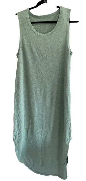 aerie Easy Knit Cover Up Dress Green Size Small thumbnail 1