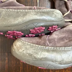 The North Face Janey Purple Suede Winter Boots PrimaLoft Insulated Womens 9‎ thumbnail 12
