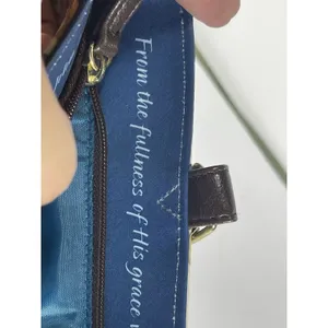 Gregg Gift Company Grace Collection Floral Tote Zip Lined Pockets Charm Card thumbnail 12