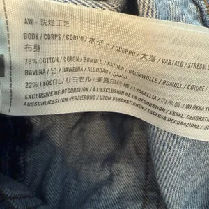 Abercrombie & Fitch High Rise‎ Mini Skirt Size 28 / 6 Denim Side Pockets 90s EUC thumbnail 7