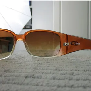 New Divine Eyewear Vixen Orange Fade/Amber Gradient Sunglasses NWT Women's thumbnail 8