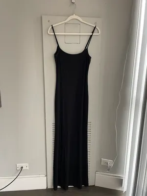 Black Lounge Soft Maxi Dress thumbnail 4